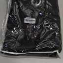 NICETOWN Thermal Insulated Black Blackout Curtains/Drapes 84 inches Length 2 Panels Set for Living Room, 42 inches Wide, Privacy Sound Reducing Room Darkening Draperies Window Treatment