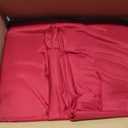 sancua 8 Pack Christmas Red Round Tablecloth 120 Inch Fit 48-96 Inch Tables