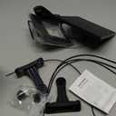 Solar Lights Outdoor 6500K Cool White Solar Flood Lights, Waterproof Dusk to Dawn Solar Powered Security Spot Lights for Porch Patio Yard Garage 1 Pack