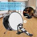 Bass Drum Pedal, Kick Drum Pedals Beater Head Bass Pedal for Drum Set