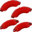 AOOA Caliper Covers Aluminum Red Disc Brake Caliper Covers Fit for Acura RDX 2019-2025 front and rear