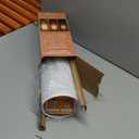 AVV Cordless Table Lamp, 5000mAh Battery Operated Lamp for Night Stand, 3 Modes Battery Powered Wireless Table Lamp, Touch Control Rechargeable Lamp for Bedroom, Living Room, 18 Inch White