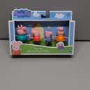 Peppa Pig Peppa's Adventures Peppa's Family Figure 4-Pack Toy, 4 Peppa Pig Family Figures in Iconic Outfits, Ages 3 and up