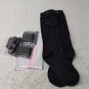 Heated Socks for Men Women Rechargeable,3 Heating Settings Mobile Warming Heated Socks Foot Leg Warmers,Electric Heated Skiing Hunting Camping Fishing Cycling Socks Washable (Large)