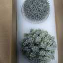 2 Pack Small Fake Plants in Cement Planter for Bathroom Decor, 6.1/5.7 Inch Artificial Plants Indoor, Small Faux Plants Indoor for Home Room Bedroom Farmhouse Kitchen Office Decor