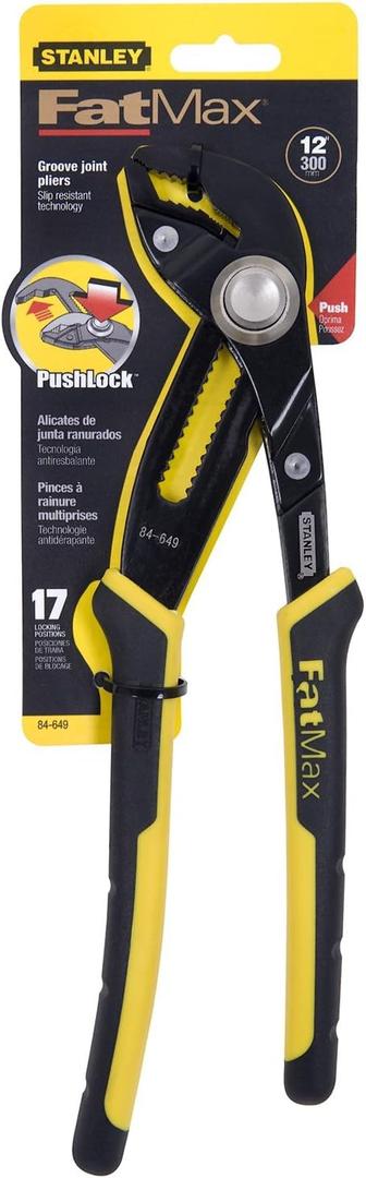 Stanley Fat Max 84-649 12" Stanley Fat Max Joint Groove Pliers