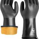 toolant Waterproof Winter Gloves, Balaena Freezer Gloves for Light Duty & Outdoor Adventure, Hiking, Camping, Washing (X-Large, Black)