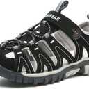 HOBIBEAR Boys Girls Sport Water Sandals Closed-Toe Outdoor(Toddler/Little Kid/Big Kid), Size: 10.5 Little Kid