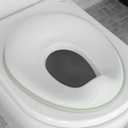 Jool Baby Potty Training Seat for Boys and Girls, Fits Round & Oval Toilets, Non-Slip with Splash Guard, Includes Free Storage Hook (Sage)