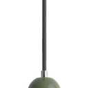 Yunnix Green Pendant Lights - Mid Century Modern Kitchen Island Pendant Light Fixtures for Dining Room and Small Spaces