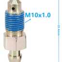 4 x 4-Piece Speed Bleeder Kit with Dust Caps - M10x1.0-35.4mm, H9410-4, 107392, 639560