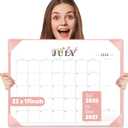 Large 22x17 Desk Calendar 2026-2027, 18 Months, Jul-Dec 2027