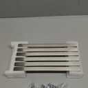 Goo-Ki (6Pack 7-1/2 Inch(192mm) Hole Centers Satin Nickel Cabinet Pulls,Brushed Stainless Steel Finishing Cabinet Handles with Solid Zinc Alloy Material