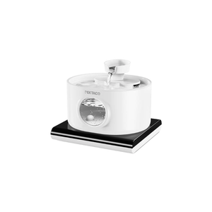 Wireless Cat Water Fountain: Automatic Battery Operated Pet Water Fountain, 95oz/2.8L Rechargeable Cordless Cat Water Dispenser with 2 Flow Modes