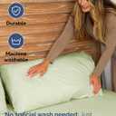 Extra Deep Queen Sheet Set - 6 Piece Breathable and Cooling Sheets - Hotel Luxury Bedding for Women, Men, Kids & Teens - Easy Secure Fit - Soft, Wrinkle Free & Comfy - Extra Deep Pockets - Light Sage