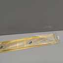 Vent Systems 15.75 x 3.15 Inch (Outer Size) Rectangular Door Vent - Gold Aluminum Vent Cover Toe Kick Vent Cover - HVAC for Home Cabinet Vent - Intake/Exhaust Door Return Air Vent