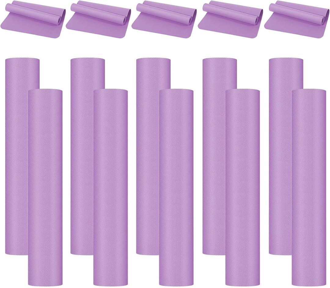 10 Pack Yoga Mats Bulk, 68'' x 24'' x 4mm Thick Yoga Mats for Kids and Adult Gym Mats Bundle Latex Free Exercise Mats with Non Slip Texture for Outdoor Yoga, Pilates or Workout