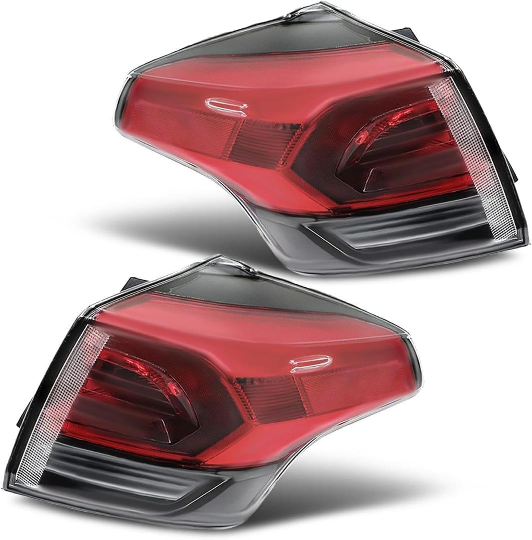 TO2804133 Outer Tail Lights Compatible with RA-V Four 2016 2017 2018 Rear Tail Lamps Taillights Left & Right Side 8156142211 815500R061 TO2805128