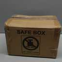 [UPGRADED] Small Safe Box for Home, 0.30 Cuft Mini Safes with Fireproof Waterproof Bag, Digital Money Safe with Programmable Keypad Spare Keys, Security Cash Box for Money Valuables