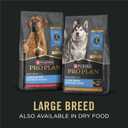 Purina Pro Plan Specialized Large Breed Chicken and Rice and Beef and Rice in Gravy 12ct High Protein Wet Dog Food Variety Pack - (Pack of 12) 13 oz. Cans