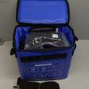 Ice Machine for Knee After Surgery, Cold Therapy Machine for Hip Shoulder Knee Replacement Recovery, Portable Quiet Leak-Proof Knee Ice Machine with Wheels & Universal Pad for Pain Relief and Swelling (Blue)