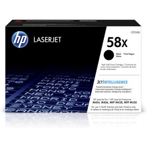HP 58X Black Toner Cartridge Printers | Works with LaserJet Enterprise M406dn, MFP M430f; LaserJet Pro M404 Series, MFP M428 Series | CF258X
