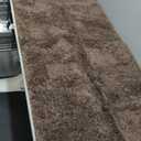 LOCHAS Bathroom Rug Runner 24x48 Inch, Bath Rugs Non Slip, Brown, 48x24 inch