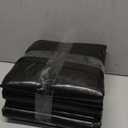 Windyun 4 Pack 168 Gallon Extra Large Moving Bags XXL Heavy Duty Storage Bag with Strong Zipper Handle Jumbo Big Tote Box Foldable for College Dorm Travel Clothes Duffle Blanket Pillow(Black)