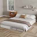 5 Inch Box Spring Queen Low Profile Black Heavy Duty Metal Mattress Foundation/Easy Assembly/Non-Slip/Noise Free/Easy Clean Fabric Cover