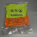 2 x Women's Neon Scrunch Crew Socks 80s 90s Retro 3-Pack Cotton Stacked Boot Calf Cozy Ribbed Slouchy Socks Size 5-10 (2-neon Green/1-neon Orange)