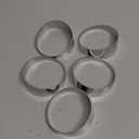 Acrux7 5 Pack 3 Inch Exhaust Cutout 304 Stainless Steel Pie Cuts Laser Cut & Deburred for Custom Exhaust System