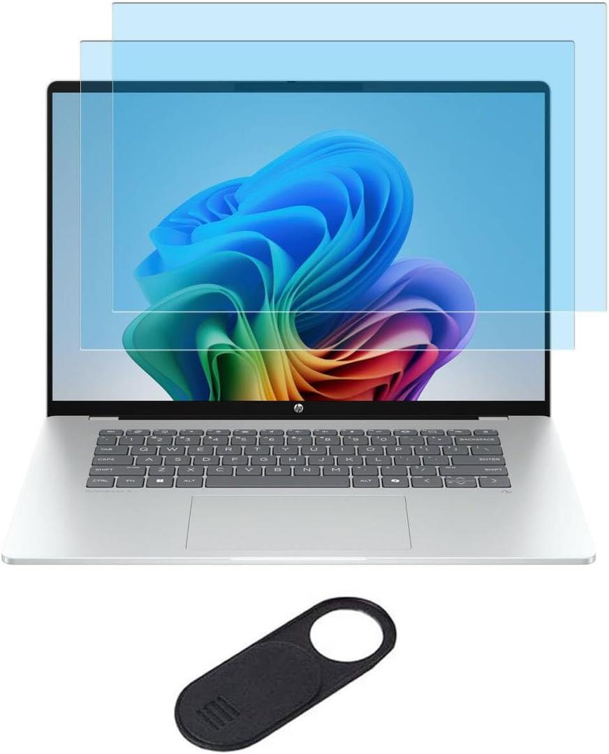 2 Pack Screen Protector for HP OmniBook 5 16/OMEN 16/OmniBook 7 Flip/Pavilion 16/Envy 16/Spectre x360 16/ZBook & EliteBook 860/865/665/660/460/465 16 inch,Anti Blue Light Eyes Protection UV Blocking