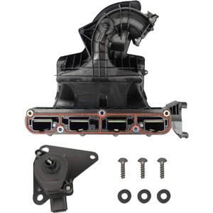 Engine Intake Manifold with Flow Control Valve Compatible with 2007-2017 Jeep patriot compass/2007-2011 Dodge Caliber Avenger Journey/2007-2009 Chrysler Sebring Replace # 4884495AK 911-902 4884495AH