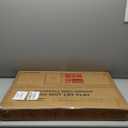 VocalStar Silver Bathroom Mirror, 18 x 26 Inch Square Corner Rectangle Nickel Metal Framed Bathroom Vanity Mirrors for Wall Modern, 1/4-inch Shatterproof Glass | Ultra-Flush Hanging