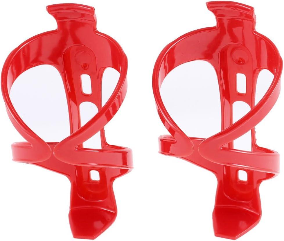 Plastic Water Bottle Rack Holder Bracket Cage for Bicycle 2 Pcs Red(id:3d 50d f9 463 412 Plastic Water Bottle Rack Holder Bracket Cage for Bicycle 2 Pcs Red(id:3d 50d f9 463 412
