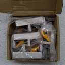 Sliding Window Locks (4 Sets), 0.66'' to 1.65'' Adjustable Width Stainless Steel Window Locks with Keys, Window Locks Child Proof Window Stopper Security for Vertical and Horizontal Sliding Windows