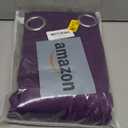 Yakamok Blackout Curtains for Bedroom,Thermal Insulated Blackout Grommet Top Drapes for Living Room,Purple,38x84 Inch, 2 Panels