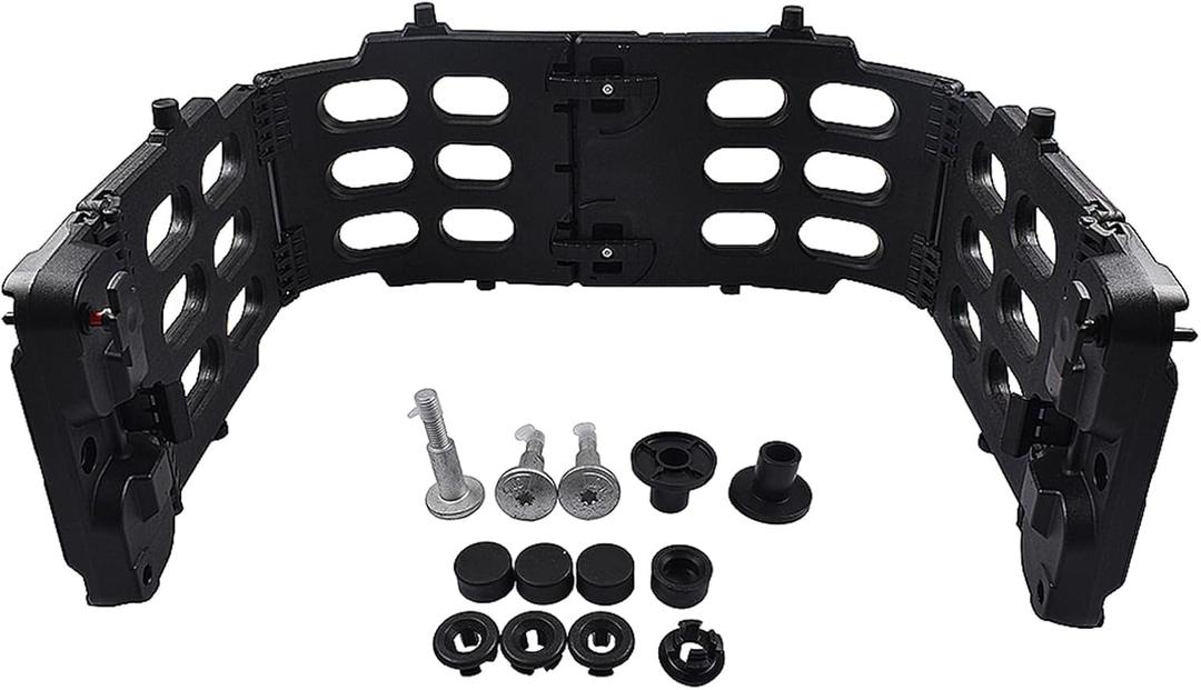 ML3Z-99286A40-A Tailgate Stowable Collapsable Extender Kit Compatible with 2021 2022 F'150 Replace# ML3Z99286A40A Stowable Tailgate Bed Extender