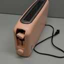 bella 2 Slice Slim Toaster, Fits-anywhere Kitchenware, 6 Setting Shade Control with Reheat & Cancel Buttons, Fits sourdough, 10 Long Slot, Anti Jam & Auto Shutoff, 900 Watt, Blossom