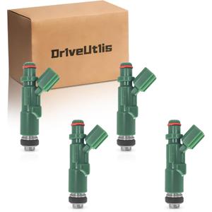 Set Of 4 Fuel Injectors Compatible With 2001-2009 Toyota Prius 2004-2006 Scion xA/xB 2000-2005 Toyota Echo 1.5L 23250-21020 842-12234 FJ343