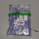 20pcs Cartoon Blue Pencils with Floral & Leaf Prints, Hawaiian Themed Wooden Pencils with Eraser Hawaii Themed Party Supplies for Classroom School Office