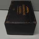 Hexagram 30th Wedding Anniversary Champagne Flutes Gifts, 30th Anniversary Couples Gifts, Anniversary's Wedding Gift for Husband Wife, 30 Year Anniversary's Decorations Champagne Glasses Set of 2