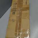 URSOLA Bathroom Light Fixtures, 4 Lights Bathroom Lighting Fixtures Over Mirror, 28.34 inch Black and Gold Design with Bevelled Edge and Clear Glass Shade Wall Lamp