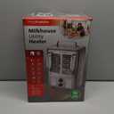 1500W Milkhouse Utility Heater - with Thermostat, Black