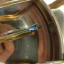 Voittozege 2 Pack Gold Dessert Tiered Tray Stands,Stainless Steel Gold Tiered Dessert Stand, 3 Tiered Golds Cupcake Stand for Christmas Birthday Party Wedding Desserts Table Decorations