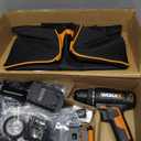 Worx 20V Cordless Drill Driver, 84pc Accessory Kit, Variable 2-Speed, 265 In-Lbs Torque, 20+1 Clutch, Lightweight, Compact, 3/8-Inch Keyless Chuck - Battery & Charger Included