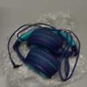 ELECDER i45 Headphones Wired, On-Ear Kids Headphones with 1.5M No-Tangle Cord, Foldable Portable Stereo 3.5mm Headset for School Kids Teens, Smartphones Tablet Computer Laptop, Airplane Travel, Black