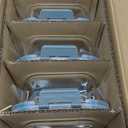 BAYZZ 5 Pack 35 Oz Glass Meal Prep Containers 2 Compartments, Glass Storage Containers with Lids, Airtight Lunch Bento Boxes, BPA-Free, Microwave and Freezer Safe (Gray)