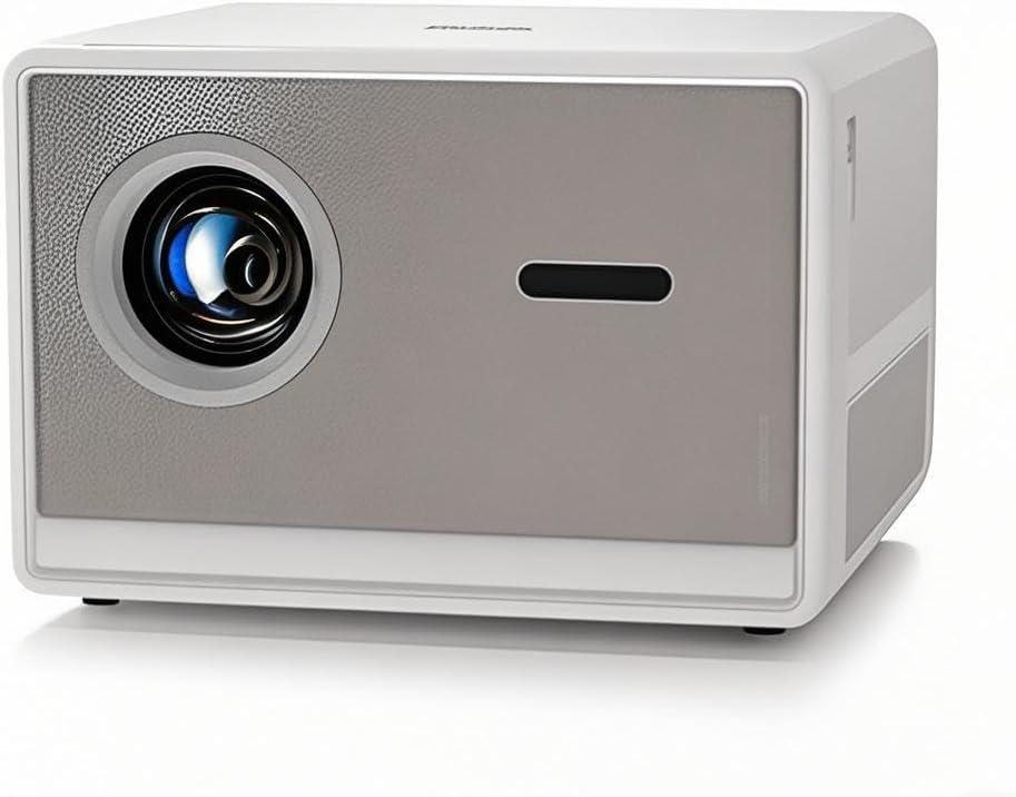 [Netflix Officially & Electric Focus]Projector with WiFi and Bluetooth3 Years Protection600ANSI Native 1080P/4K SupportedShort Throw Projecto for Home & OutdoorBuilt-in Apps