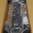 Electric Scooter for Kids Ages 3-12, 3-Wheel Electric Scooter, Electric Kick Scooter with 2 Speed, Long Battery Life, Bluetooth Music, Flashing LED Wheels, Adjustable Height, Gift for Boys/Girls (Black)